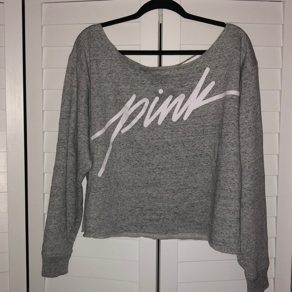 PINK Victoria's Secret Tops - VS Pink crop top sweater